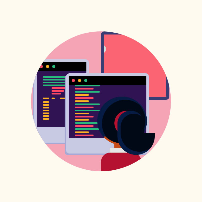  程序员编程写代码CSS3动画