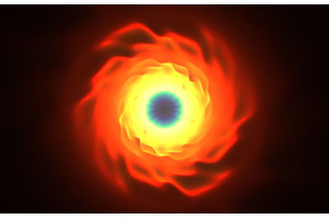 HTML5 Canvas火焰燃烧动画特效