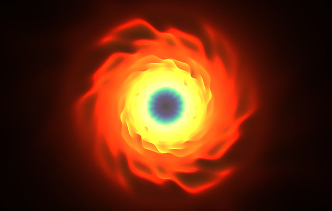 HTML5 Canvas火焰燃烧动画特效