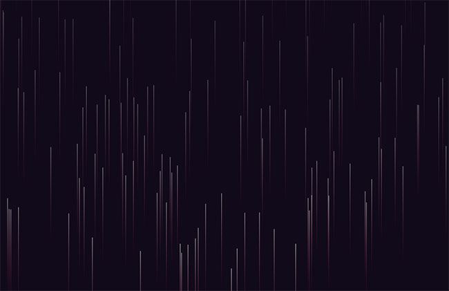  HTML5 Canvas激光线条特效