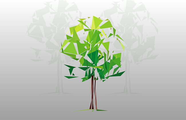  css3 svg节状树3D动画特效