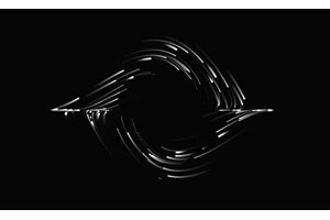 HTML5 Canvas旋涡粒子动画特效