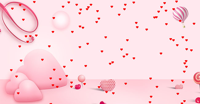  jQuery爱心雨飘落动画特效