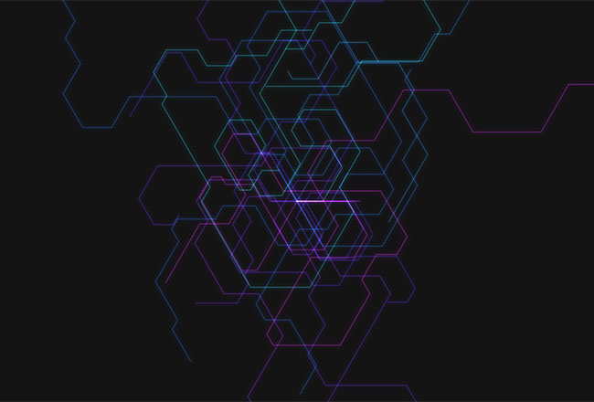  科技线条空间Canvas特效