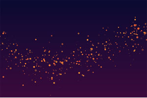 粒子波纹流动canvas特效