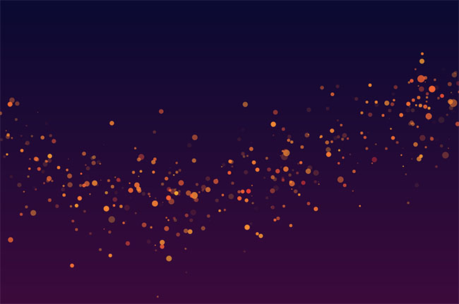  粒子波纹流动canvas特效