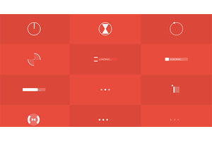 12款css3加载图标动画特效