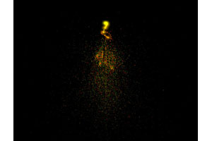 Canvas烟花粒子上升特效