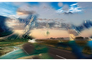 烟雾消散图片切换Canvas特效