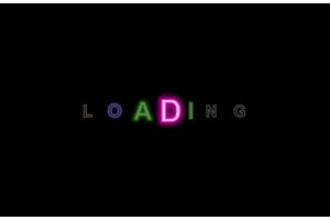 CSS3 Loading英文字母加载特效