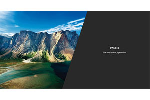 jQuery全屏背景分割滚动特效