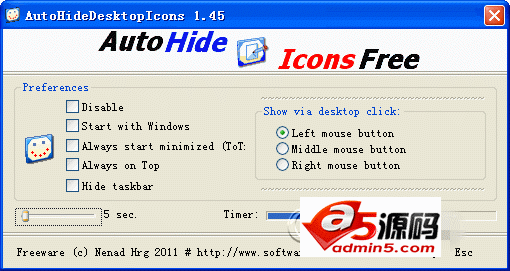 AutoHideDesktopIcons