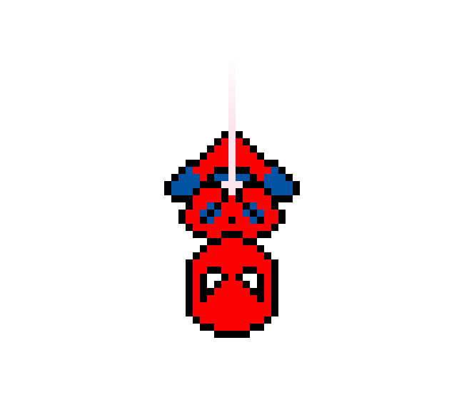  纯CSS3像素蜘蛛侠特效