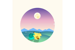 CSS3宠物精灵皮卡丘场景特效