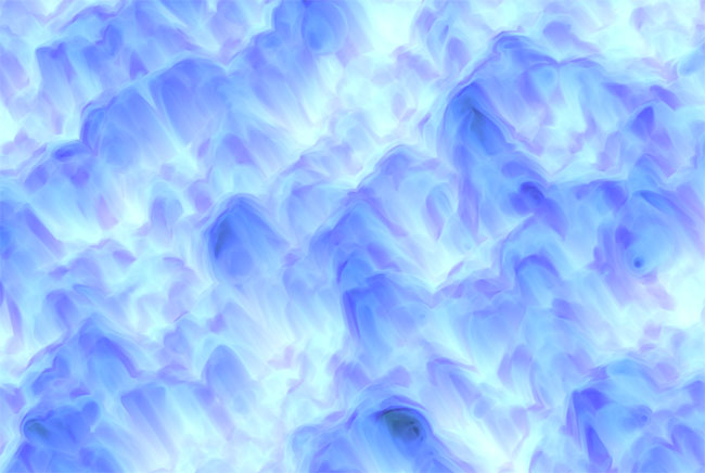  蓝色液态雾状webgl特效