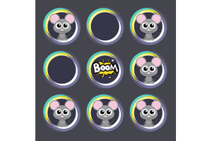 js九宫格打地鼠游戏代码