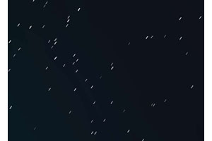 Canvas跟随鼠标星空流动特效