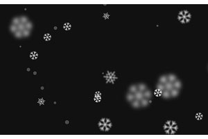 jQuery透明雪花飘落背景特效