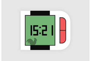 js+css3智能手表时钟代码