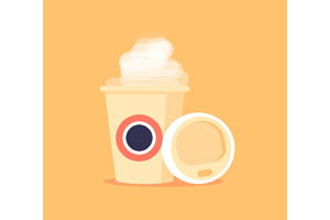 纯CSS3绘制饮料杯子特效