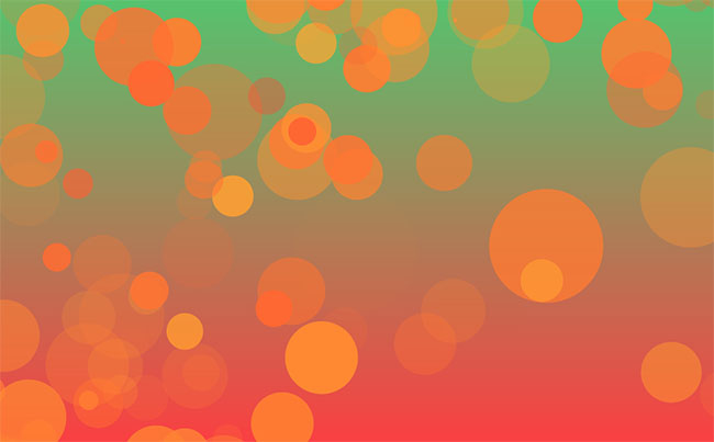  梦幻气泡Canvas背景特效