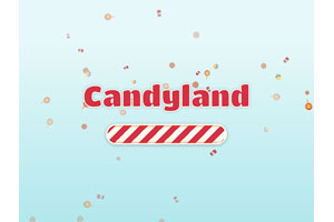 css-doodle绘制糖果掉落特效