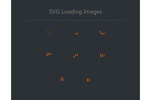 SVG网页加载图标特效