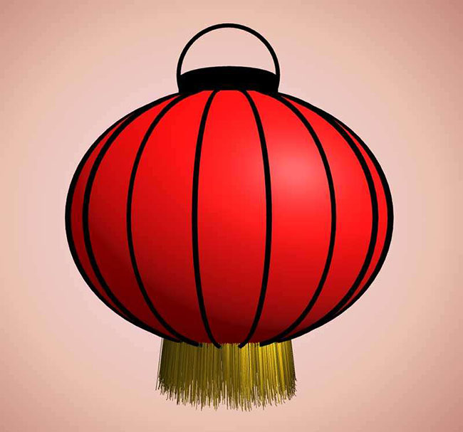  Three可拖拽红灯笼动画特效