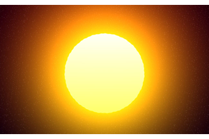 早晨太阳升起HTML5特效