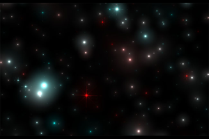 HTML5星光闪烁3D视差特效