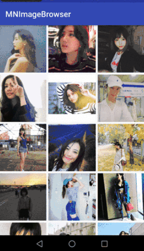  Android 仿微信图片浏览