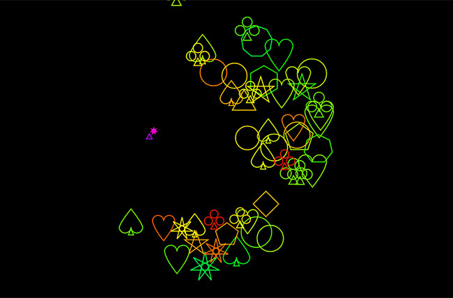  几何图形动画HTML5特效