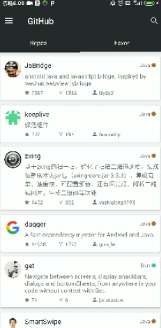  Android 精简版Github客户端