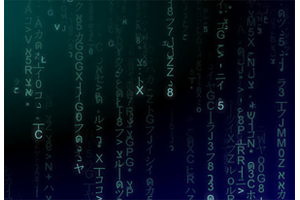 黑客帝国代码雨HTML5特效