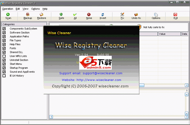 Wise Registry Cleaner