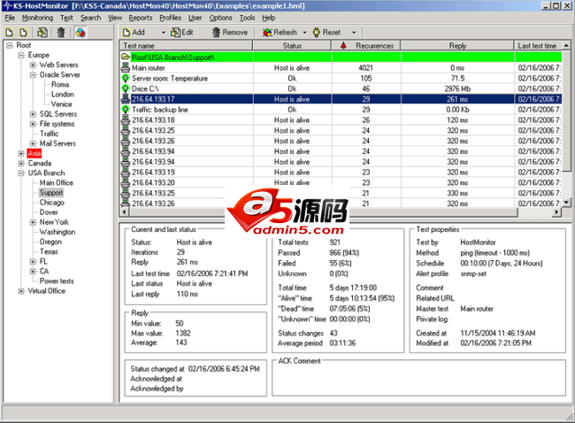 Advanced Host Monitor