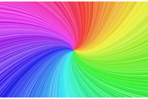 HTML5彩虹漩涡背景特效