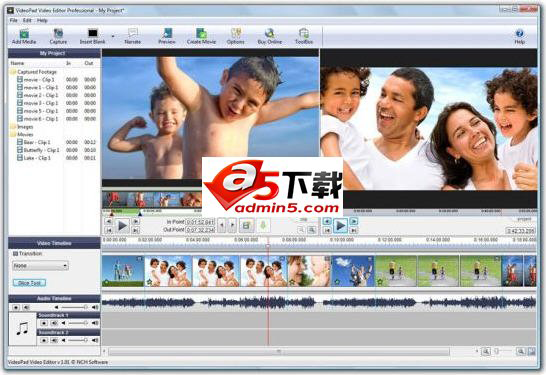 VideoPad Video Editor