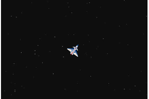 js鼠标控制飞机方向特效