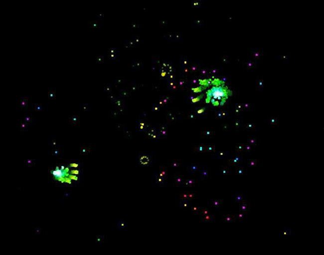  梦幻魔法粒子Canvas特效