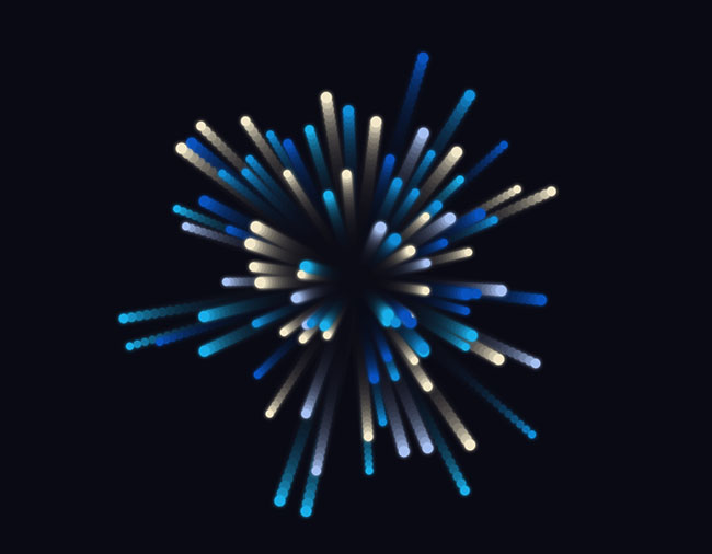  粒子发射弹Canvas特效