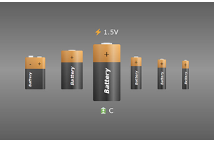 创意卡通电池CSS3特效