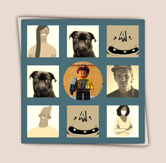  悬停图片方格变圆形CSS3特效