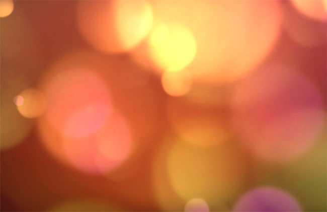  HTML5模糊灯光背景动画特效