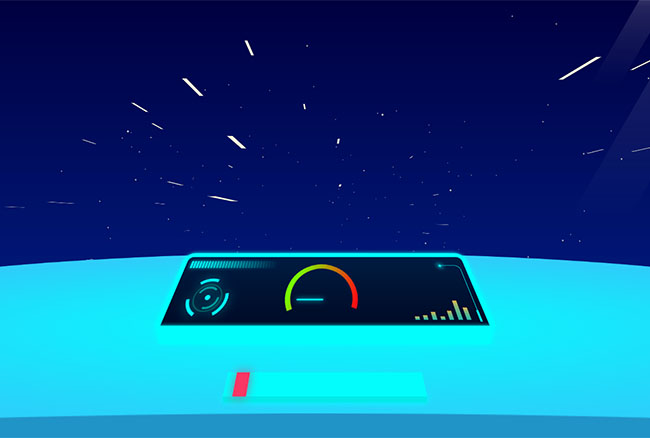  JS飞机驾驶舱动画特效