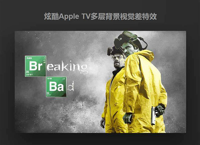  电影多层背景视差HTML5特效