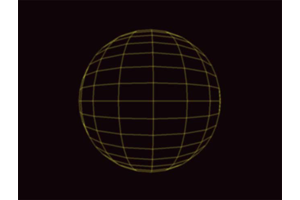 CSS3网状地球旋转特效