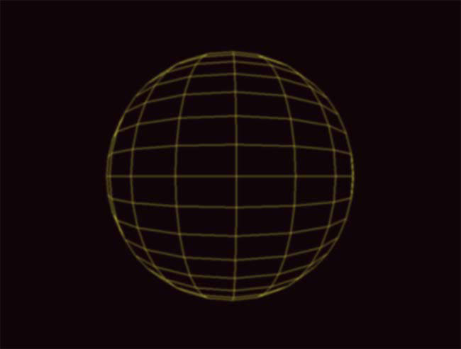  CSS3网状地球旋转特效