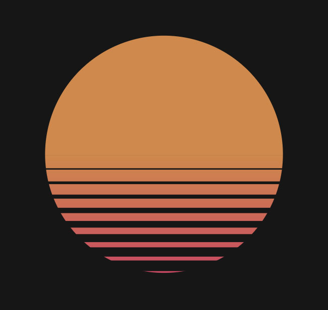  水面太阳倒影Canvas特效