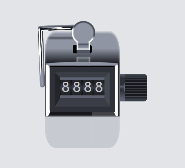  3D手工计数器CSS3特效